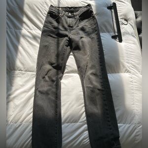 LEVI 501 in washed black